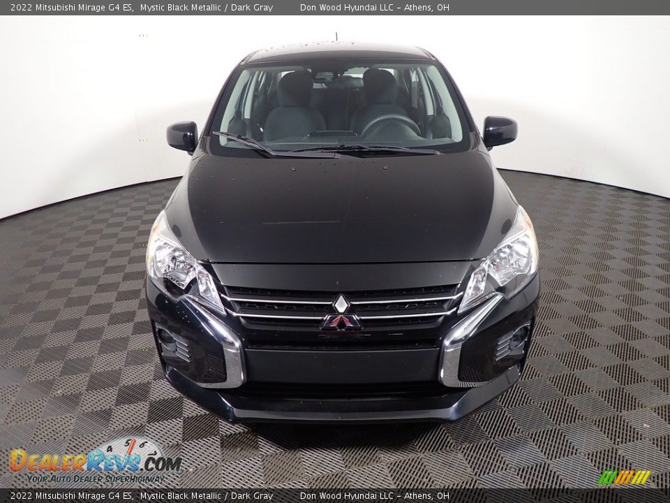 2022 Mitsubishi Mirage G4 ES Mystic Black Metallic / Dark Gray Photo #5