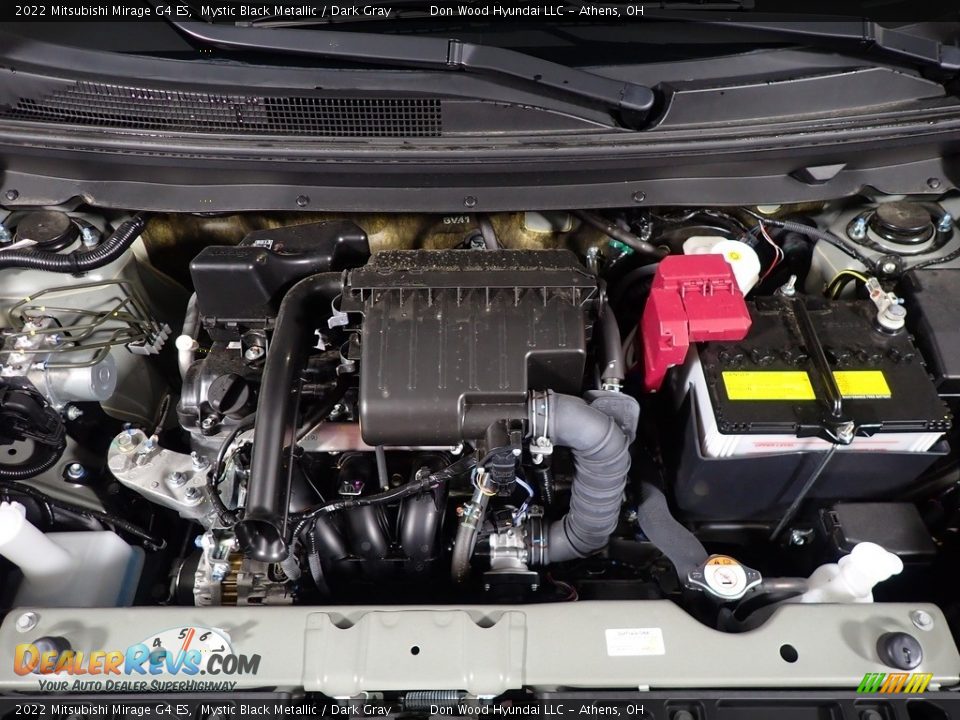 2022 Mitsubishi Mirage G4 ES 1.2 Liter DOHC 12-Valve MIVEC 3 Cylinder Engine Photo #7