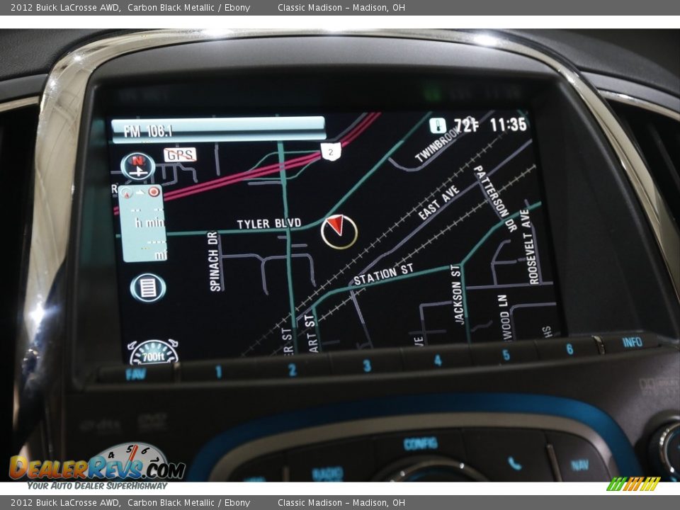 Navigation of 2012 Buick LaCrosse AWD Photo #12