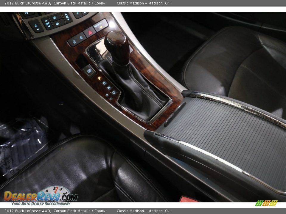 2012 Buick LaCrosse AWD Carbon Black Metallic / Ebony Photo #14