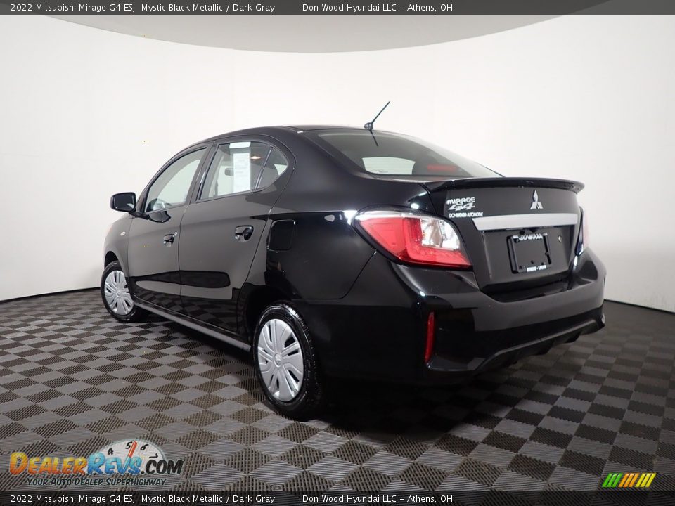 2022 Mitsubishi Mirage G4 ES Mystic Black Metallic / Dark Gray Photo #11