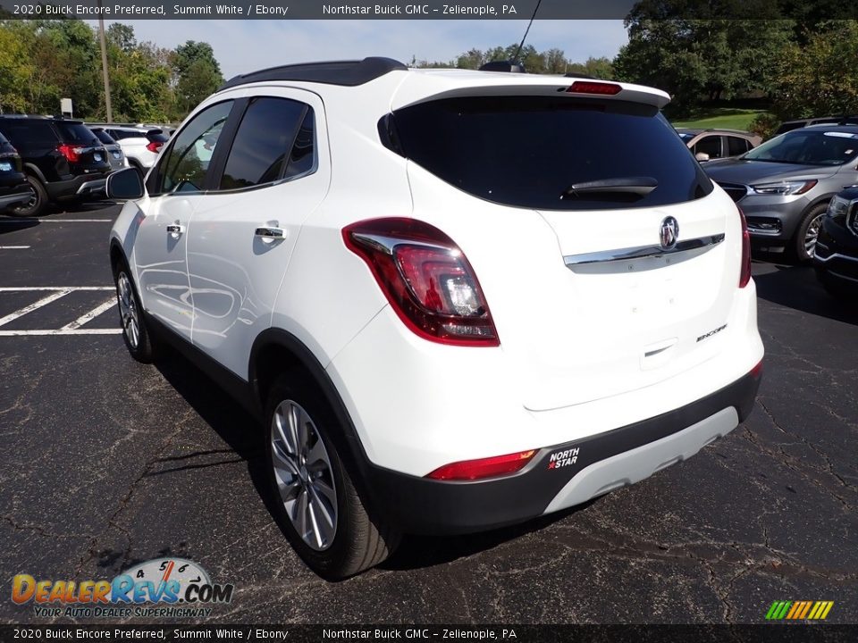 2020 Buick Encore Preferred Summit White / Ebony Photo #4