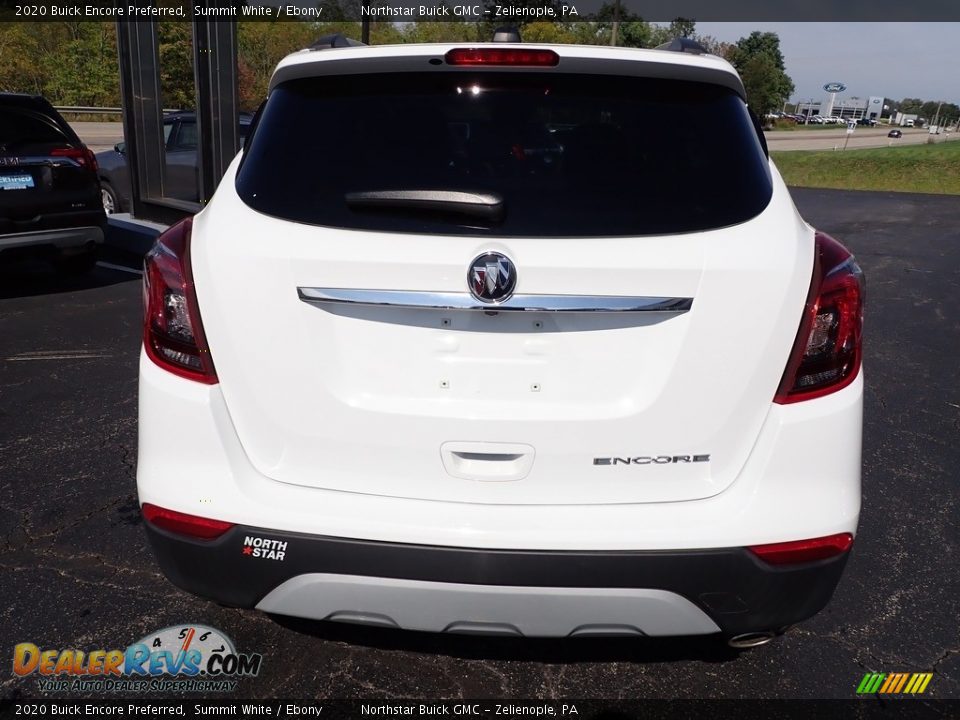 2020 Buick Encore Preferred Summit White / Ebony Photo #5