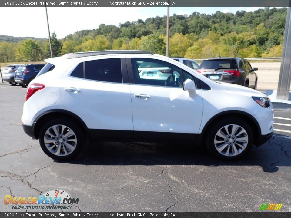 2020 Buick Encore Preferred Summit White / Ebony Photo #8
