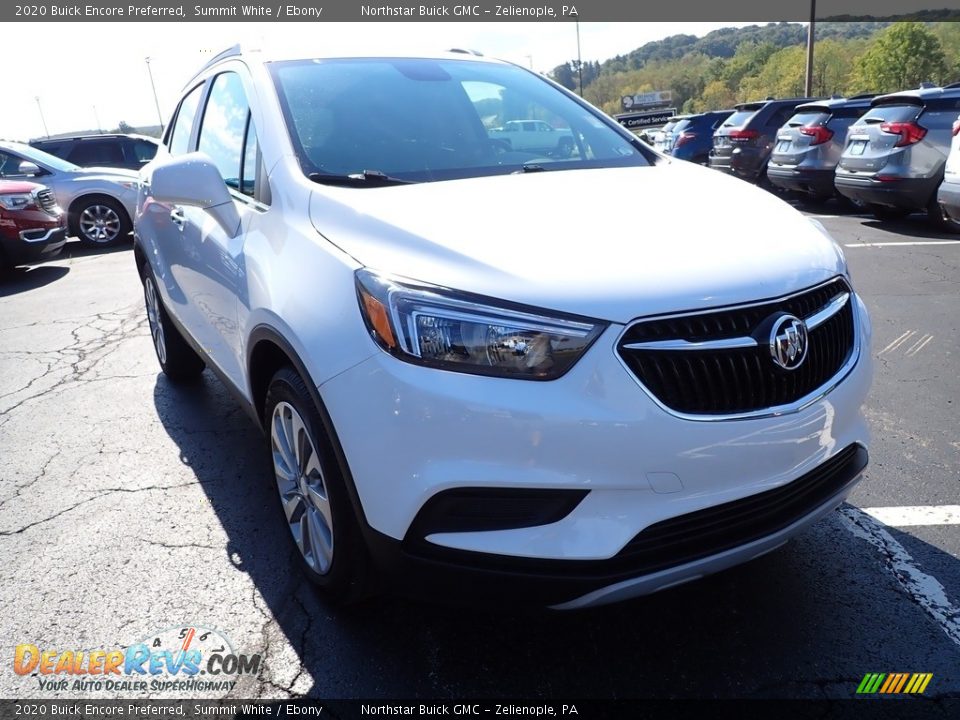 2020 Buick Encore Preferred Summit White / Ebony Photo #10