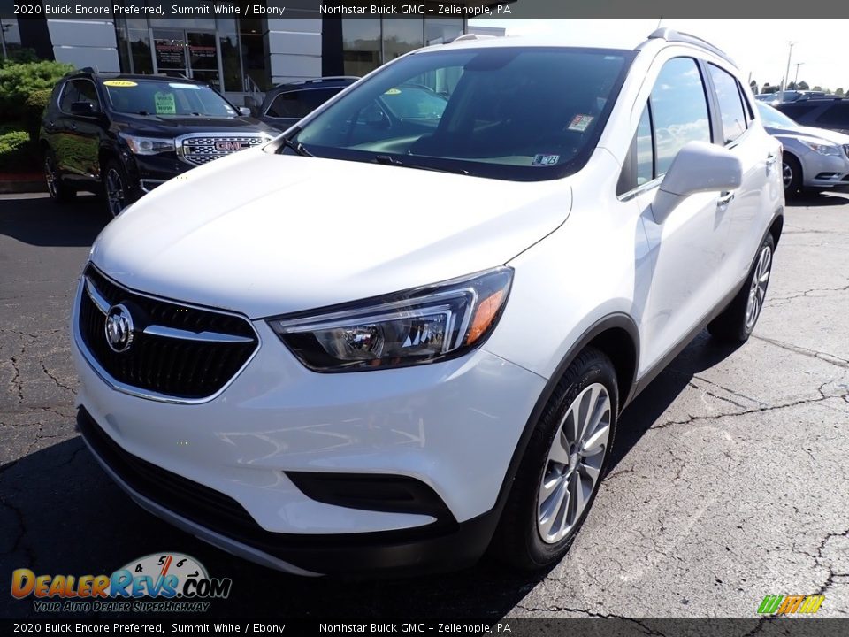 2020 Buick Encore Preferred Summit White / Ebony Photo #12