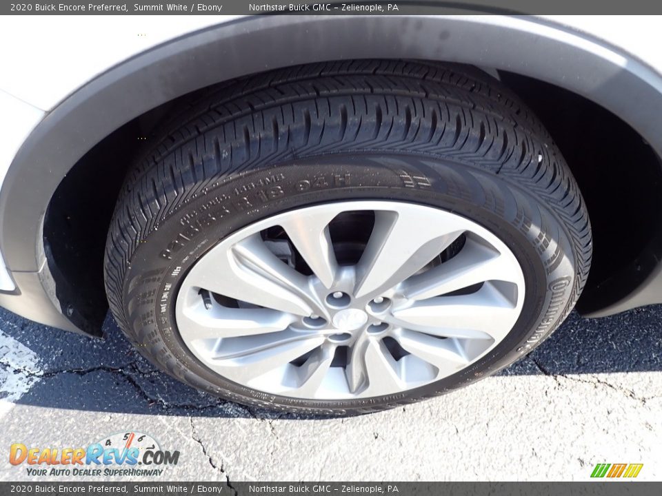 2020 Buick Encore Preferred Summit White / Ebony Photo #13