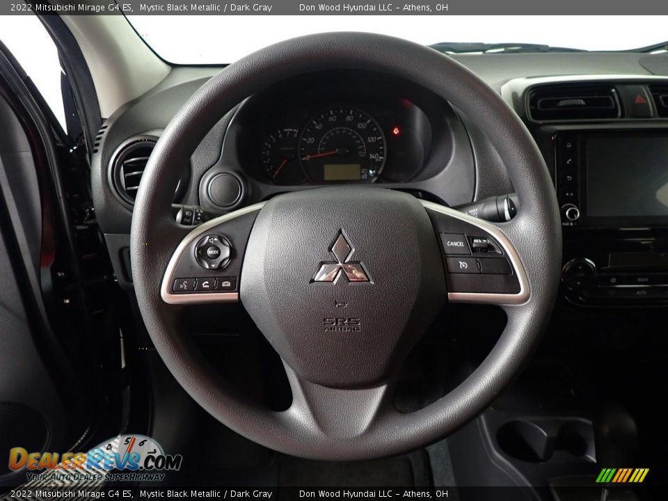 2022 Mitsubishi Mirage G4 ES Steering Wheel Photo #25