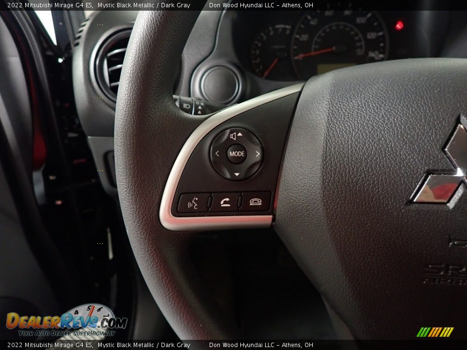 2022 Mitsubishi Mirage G4 ES Steering Wheel Photo #27