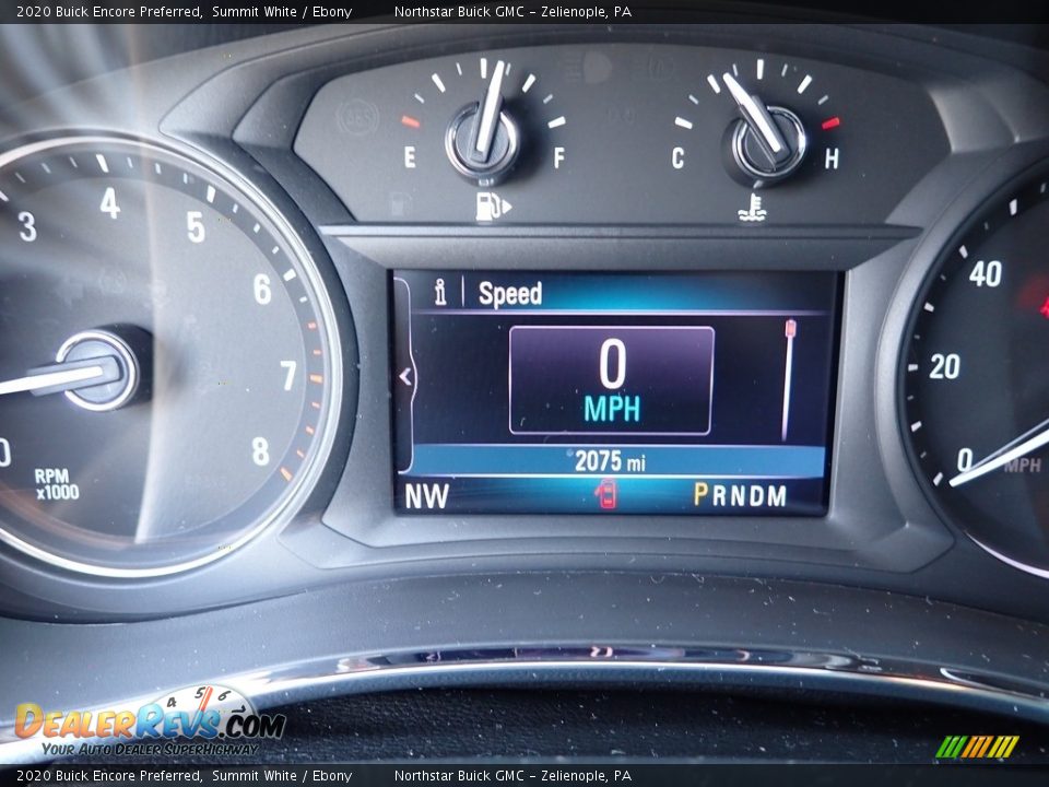2020 Buick Encore Preferred Summit White / Ebony Photo #21
