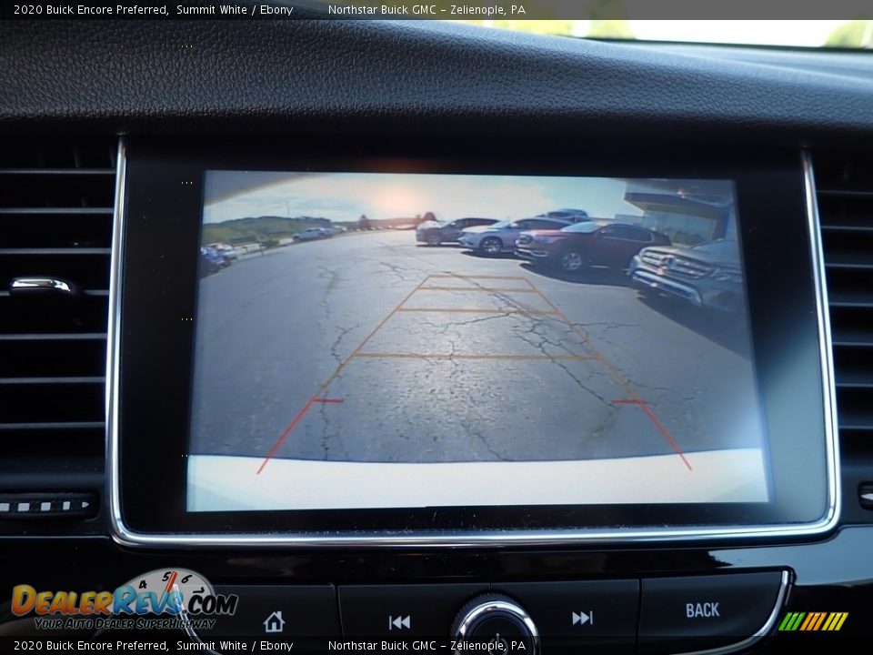 2020 Buick Encore Preferred Summit White / Ebony Photo #25