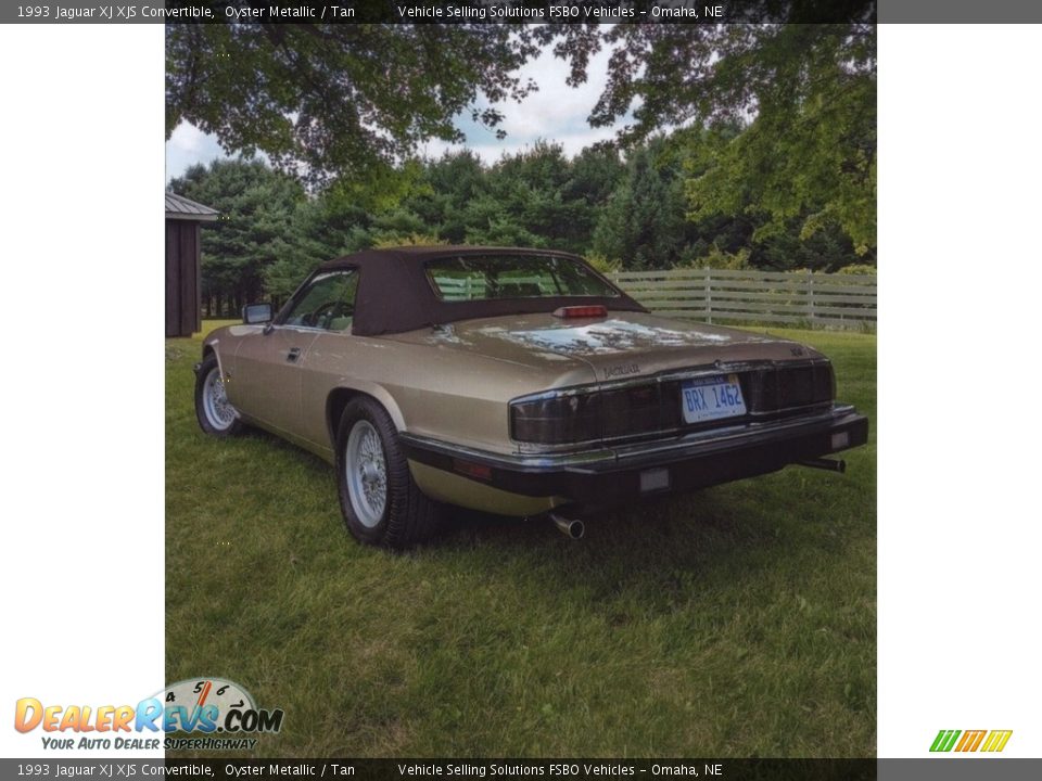 1993 Jaguar XJ XJS Convertible Oyster Metallic / Tan Photo #3