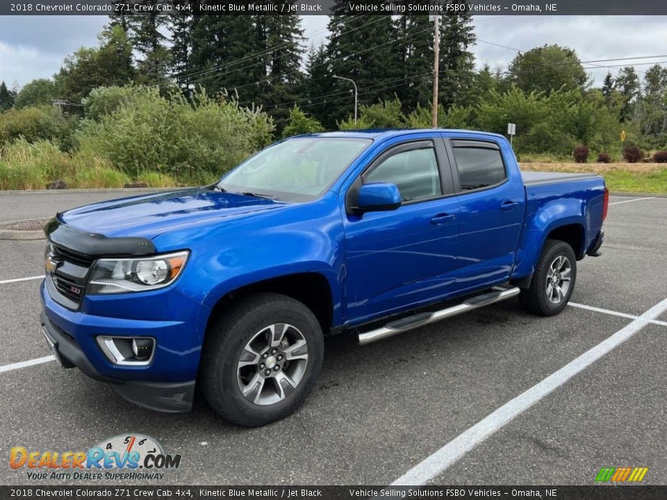 Front 3/4 View of 2018 Chevrolet Colorado Z71 Crew Cab 4x4 Photo #1