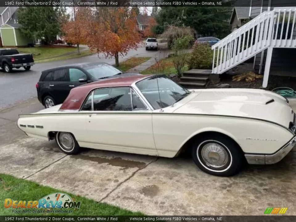 Corinthian White 1962 Ford Thunderbird 2 Door Coupe Photo #1