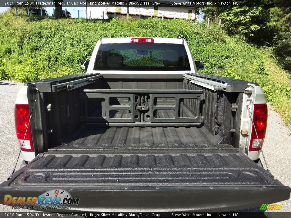 2016 Ram 1500 Tradesman Regular Cab 4x4 Bright Silver Metallic / Black/Diesel Gray Photo #10