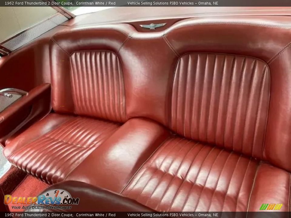 Rear Seat of 1962 Ford Thunderbird 2 Door Coupe Photo #4