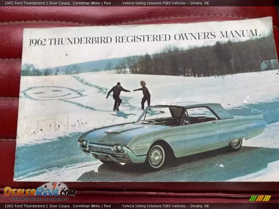 Books/Manuals of 1962 Ford Thunderbird 2 Door Coupe Photo #10