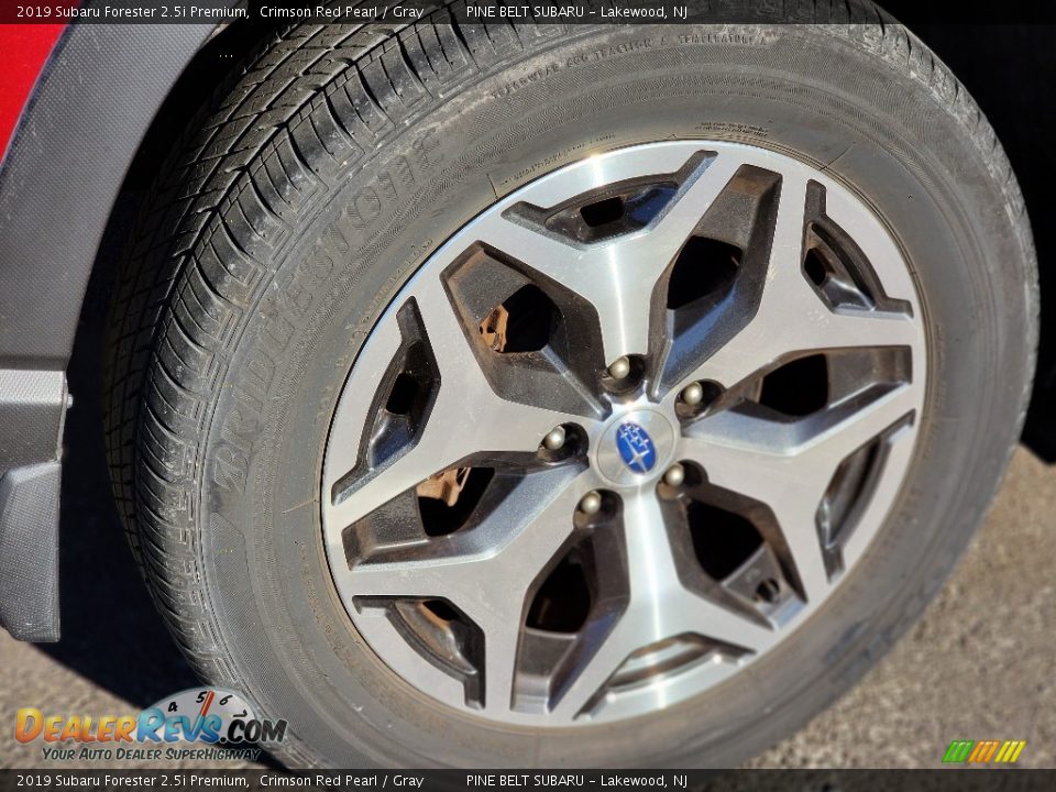2019 Subaru Forester 2.5i Premium Crimson Red Pearl / Gray Photo #6