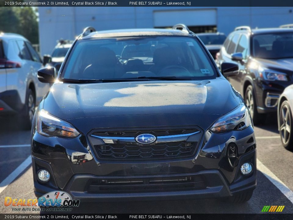 2019 Subaru Crosstrek 2.0i Limited Crystal Black Silica / Black Photo #3