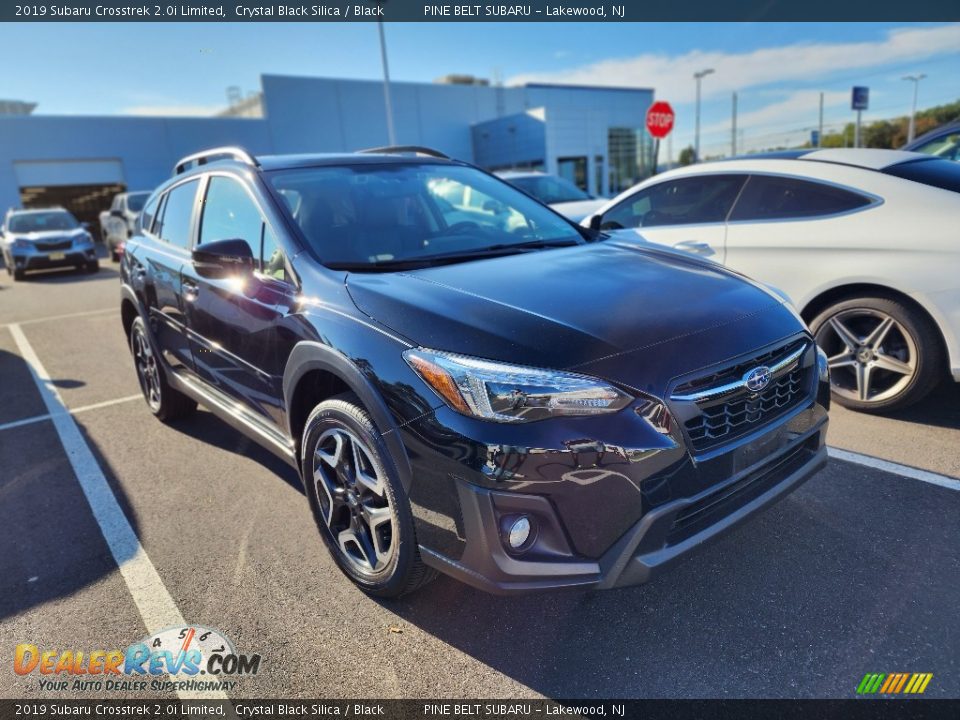 2019 Subaru Crosstrek 2.0i Limited Crystal Black Silica / Black Photo #4