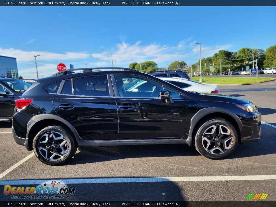 2019 Subaru Crosstrek 2.0i Limited Crystal Black Silica / Black Photo #5