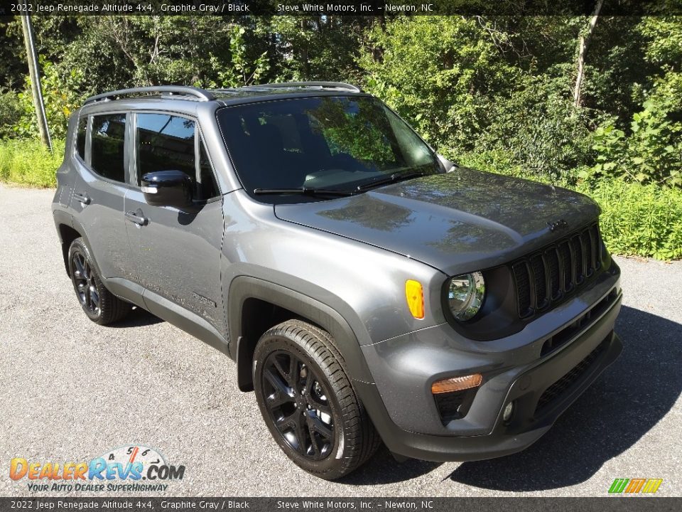 2022 Jeep Renegade Altitude 4x4 Graphite Gray / Black Photo #4