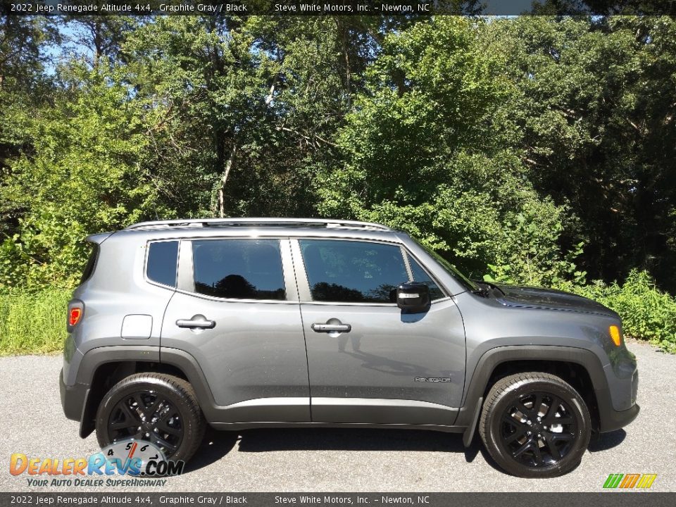 2022 Jeep Renegade Altitude 4x4 Graphite Gray / Black Photo #5