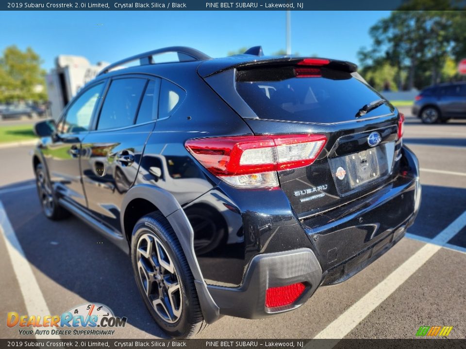 2019 Subaru Crosstrek 2.0i Limited Crystal Black Silica / Black Photo #9