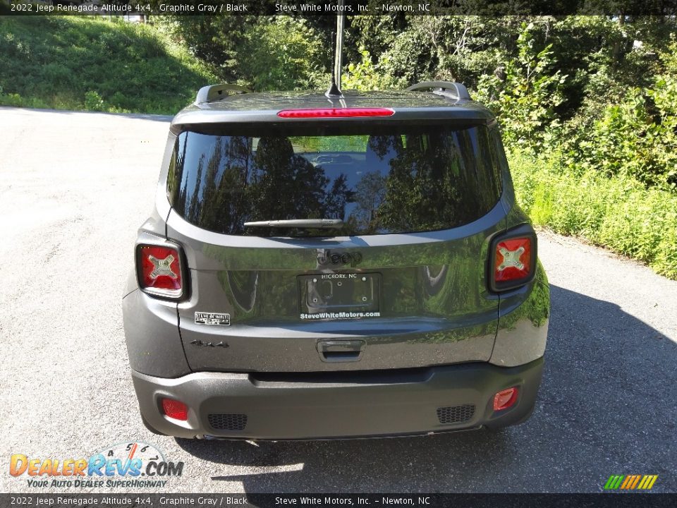 2022 Jeep Renegade Altitude 4x4 Graphite Gray / Black Photo #7