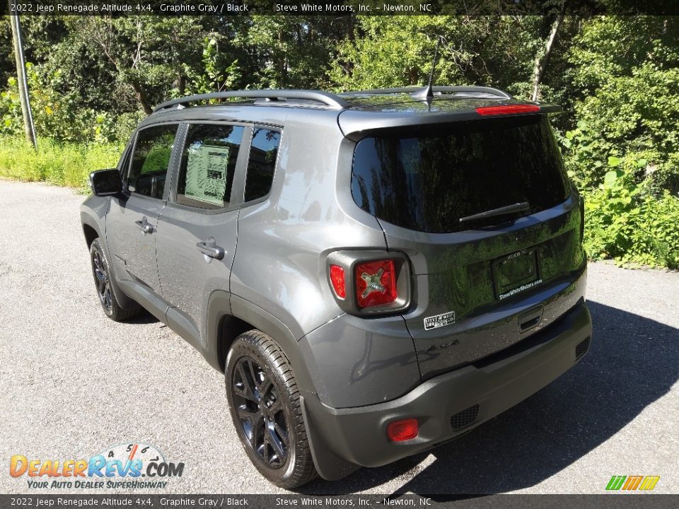 2022 Jeep Renegade Altitude 4x4 Graphite Gray / Black Photo #8