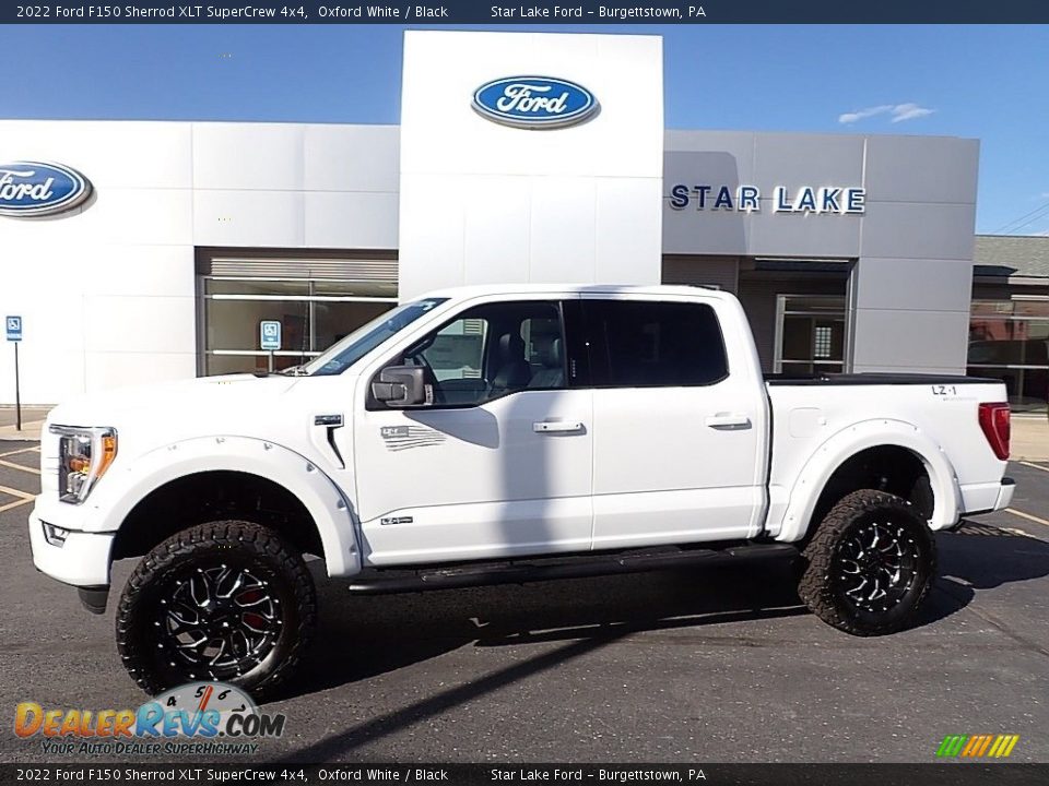 2022 Ford F150 Sherrod XLT SuperCrew 4x4 Oxford White / Black Photo #1