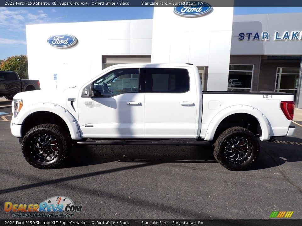 2022 Ford F150 Sherrod XLT SuperCrew 4x4 Oxford White / Black Photo #2