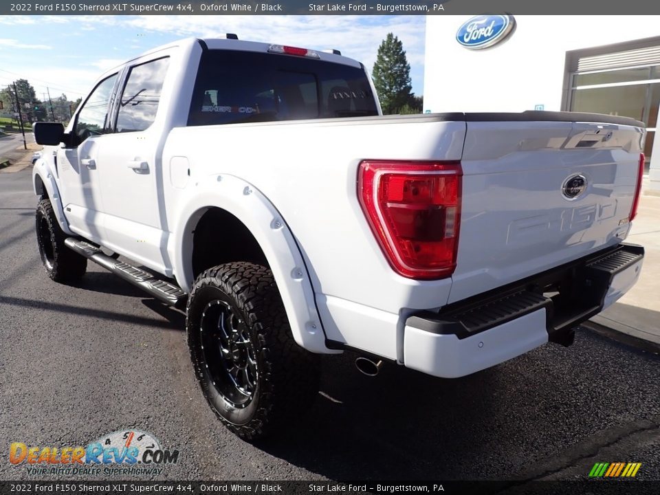 2022 Ford F150 Sherrod XLT SuperCrew 4x4 Oxford White / Black Photo #3