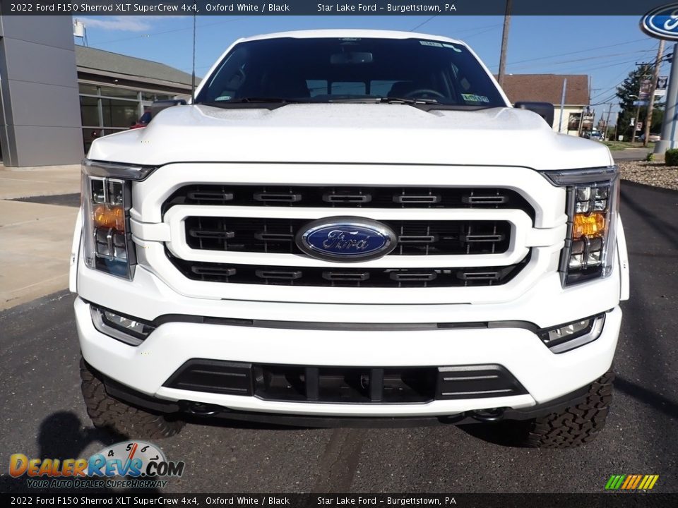 2022 Ford F150 Sherrod XLT SuperCrew 4x4 Oxford White / Black Photo #8