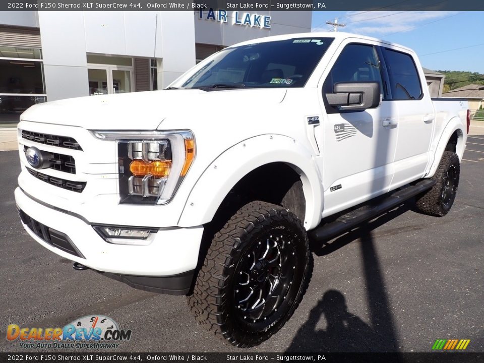 2022 Ford F150 Sherrod XLT SuperCrew 4x4 Oxford White / Black Photo #9