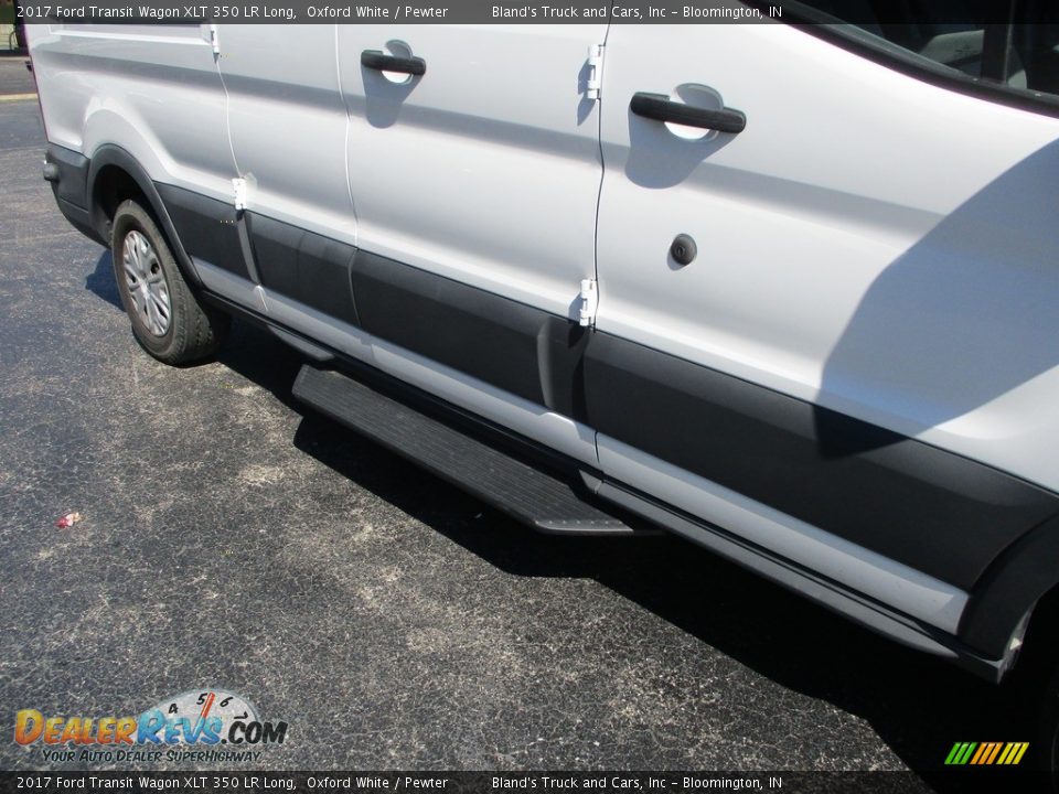 2017 Ford Transit Wagon XLT 350 LR Long Oxford White / Pewter Photo #24