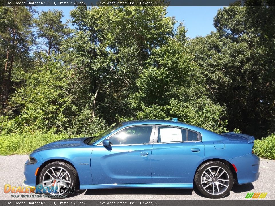 2022 Dodge Charger R/T Plus Frostbite / Black Photo #1