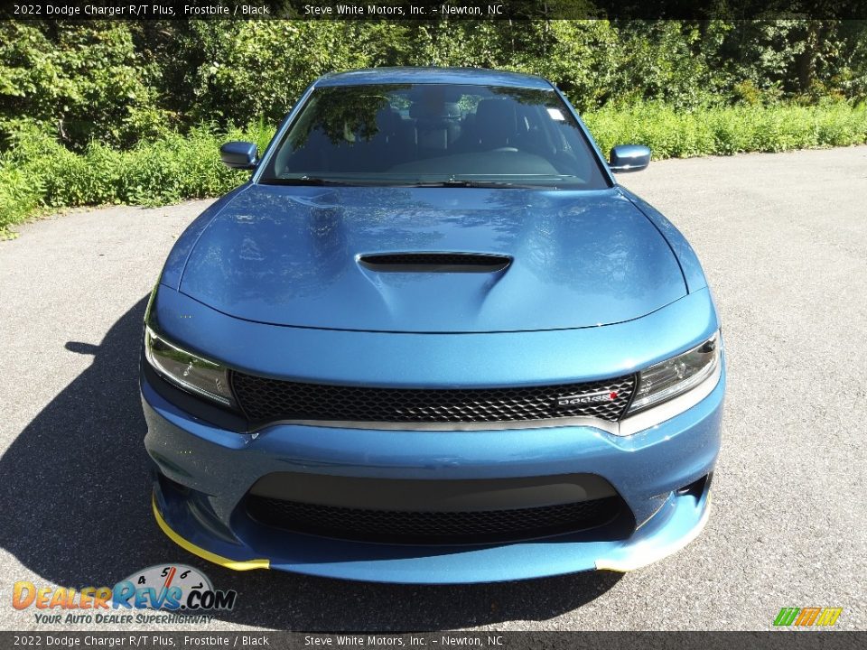 2022 Dodge Charger R/T Plus Frostbite / Black Photo #3