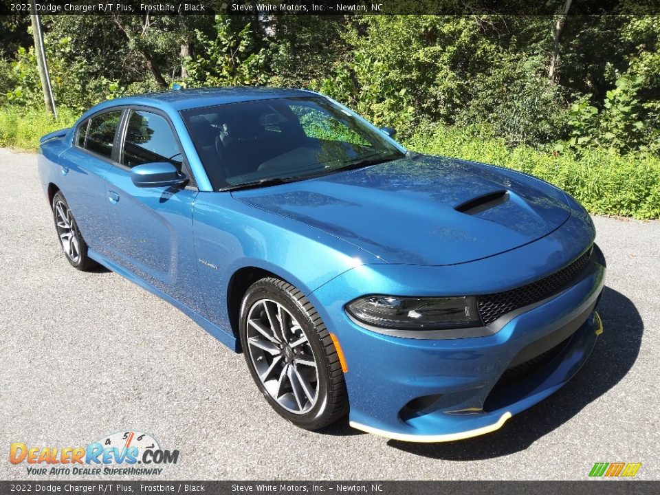 2022 Dodge Charger R/T Plus Frostbite / Black Photo #4