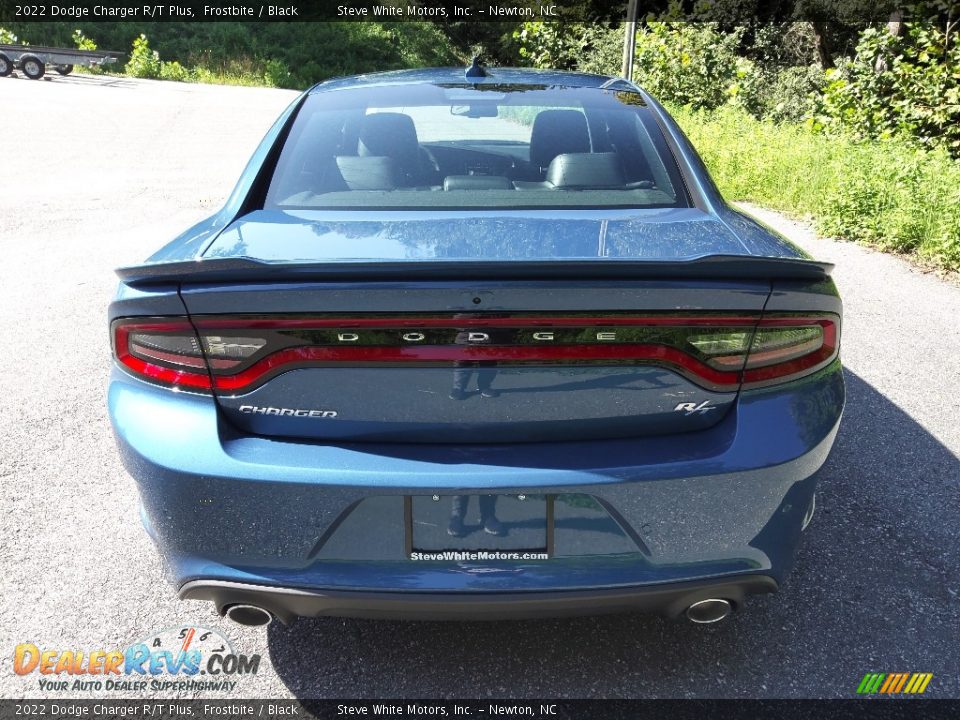 2022 Dodge Charger R/T Plus Frostbite / Black Photo #7