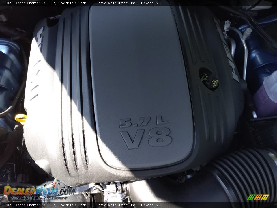 2022 Dodge Charger R/T Plus Frostbite / Black Photo #9