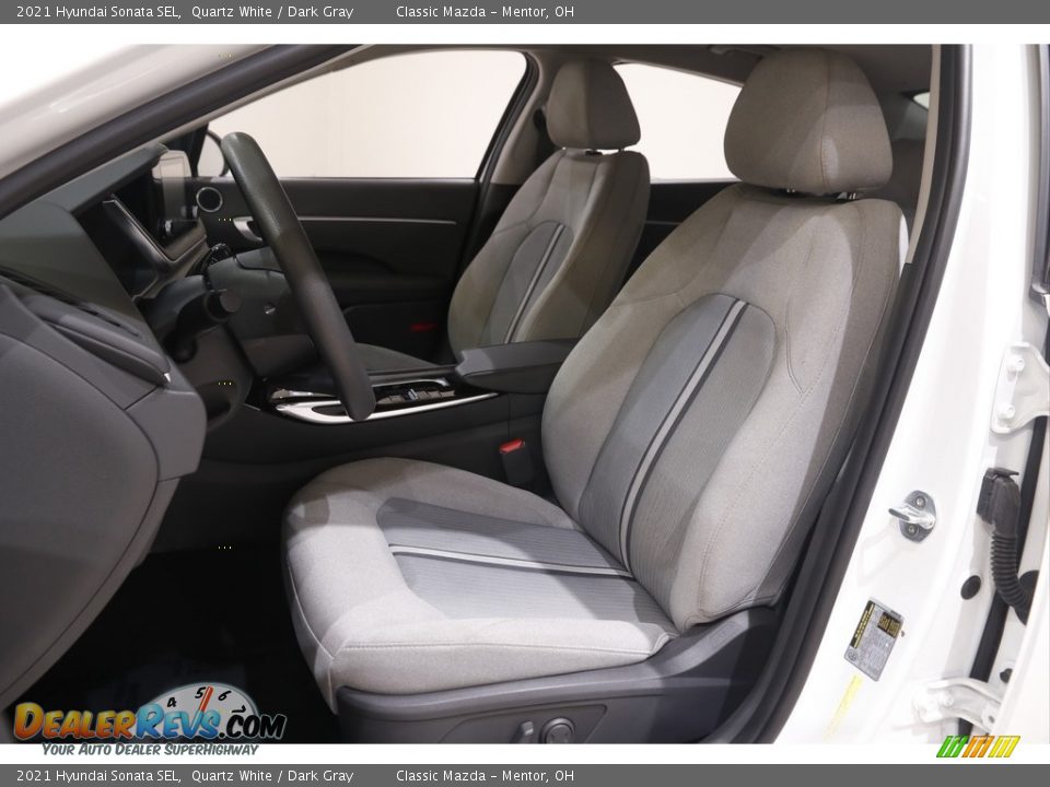 2021 Hyundai Sonata SEL Quartz White / Dark Gray Photo #5