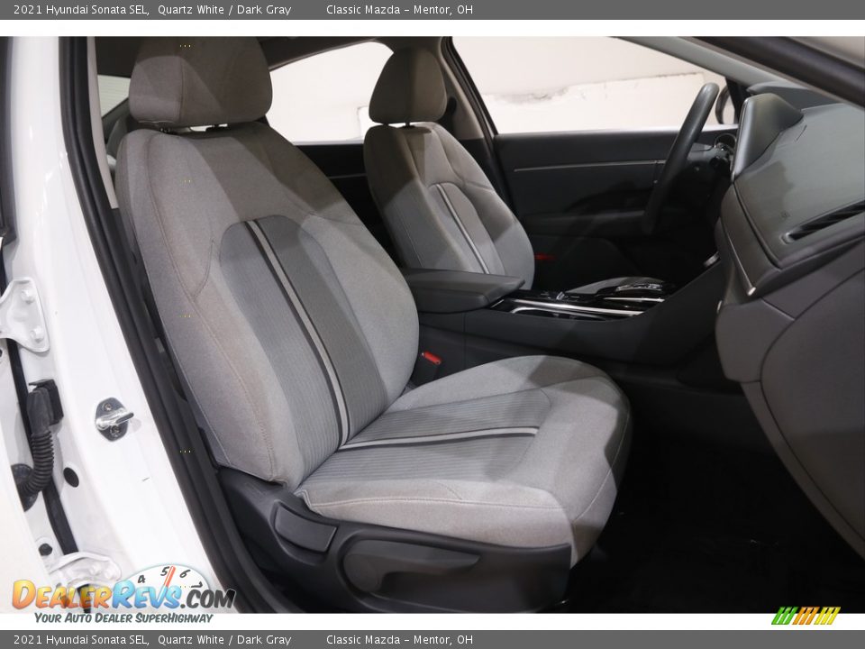 2021 Hyundai Sonata SEL Quartz White / Dark Gray Photo #15