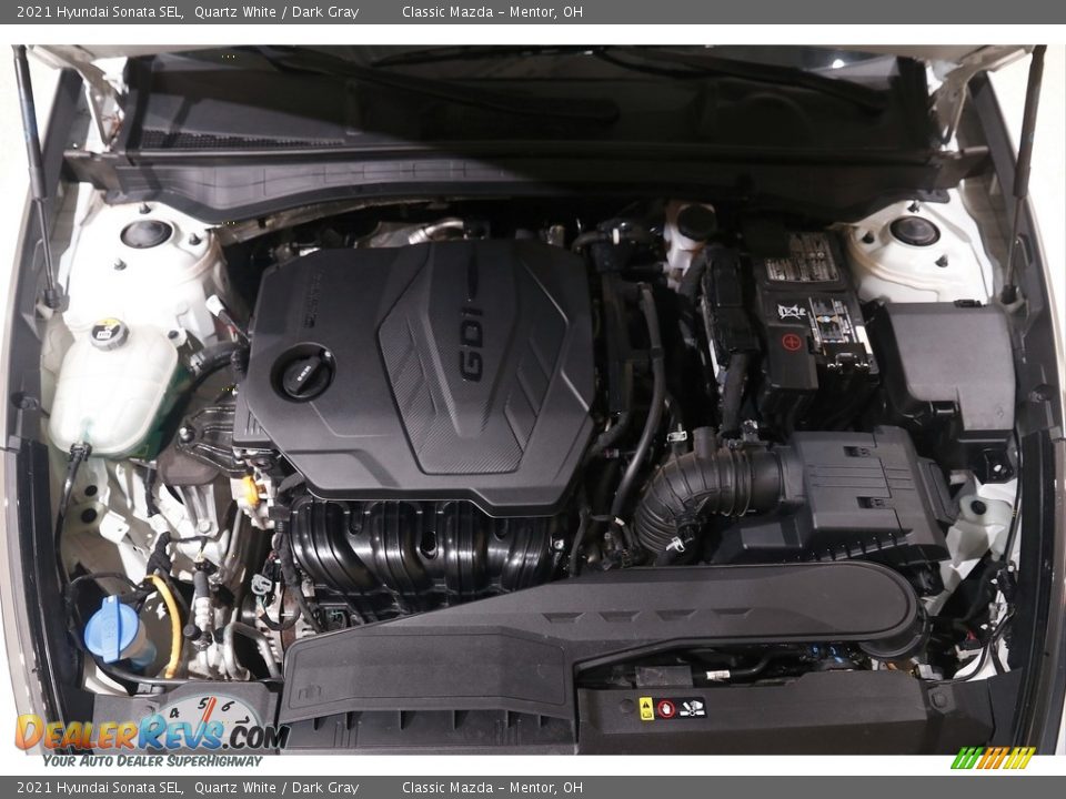 2021 Hyundai Sonata SEL Quartz White / Dark Gray Photo #19