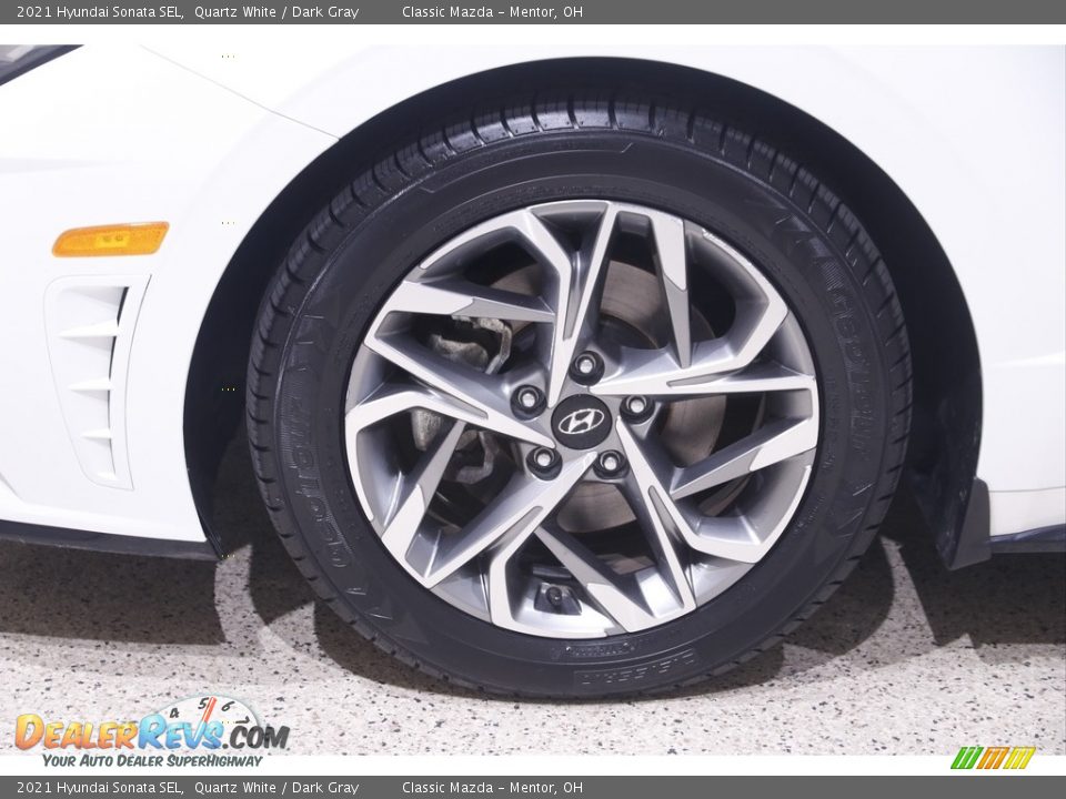 2021 Hyundai Sonata SEL Quartz White / Dark Gray Photo #20