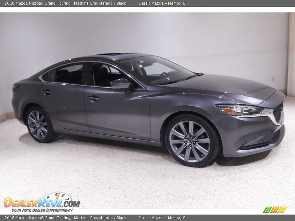 2018 Mazda Mazda6 Grand Touring Machine Gray Metallic / Black Photo #1