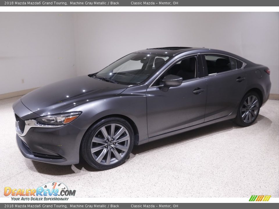 2018 Mazda Mazda6 Grand Touring Machine Gray Metallic / Black Photo #3