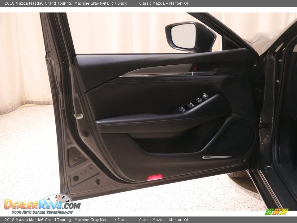 2018 Mazda Mazda6 Grand Touring Machine Gray Metallic / Black Photo #4