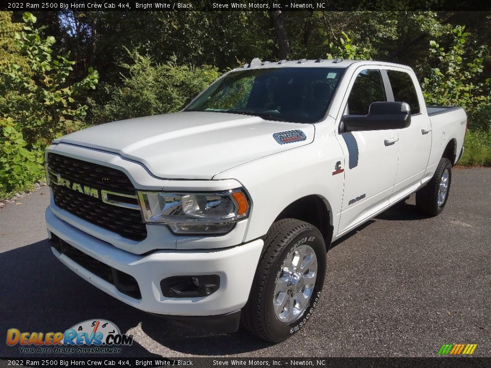 2022 Ram 2500 Big Horn Crew Cab 4x4 Bright White / Black Photo #2