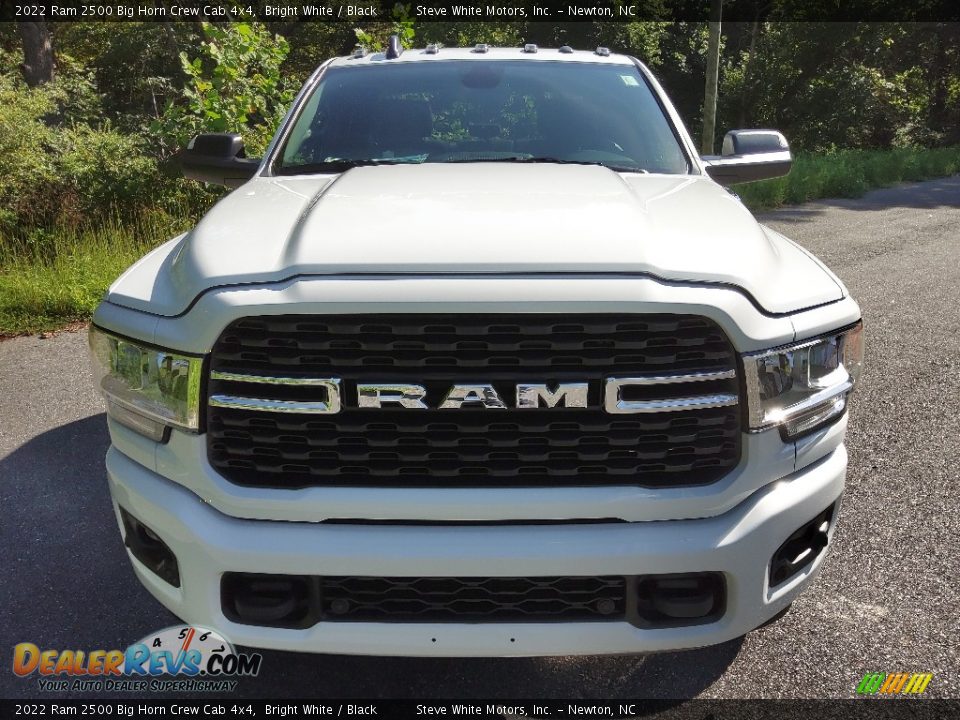 2022 Ram 2500 Big Horn Crew Cab 4x4 Bright White / Black Photo #3